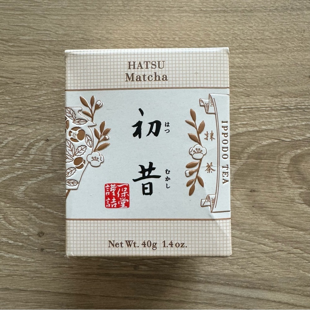 Ippodo Tea - Hatsu Matcha (40g) - For Usucha and Latte - Light & Astringent